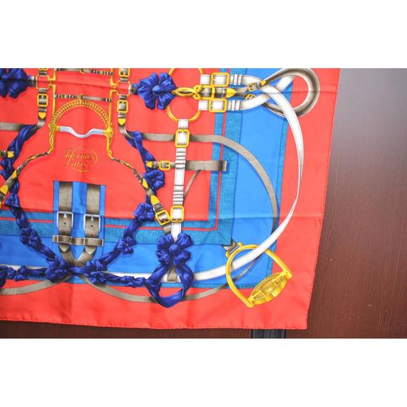 Auth Hermes Carre 90 Scarf Silk #43811H25B - Picture 6 of 13